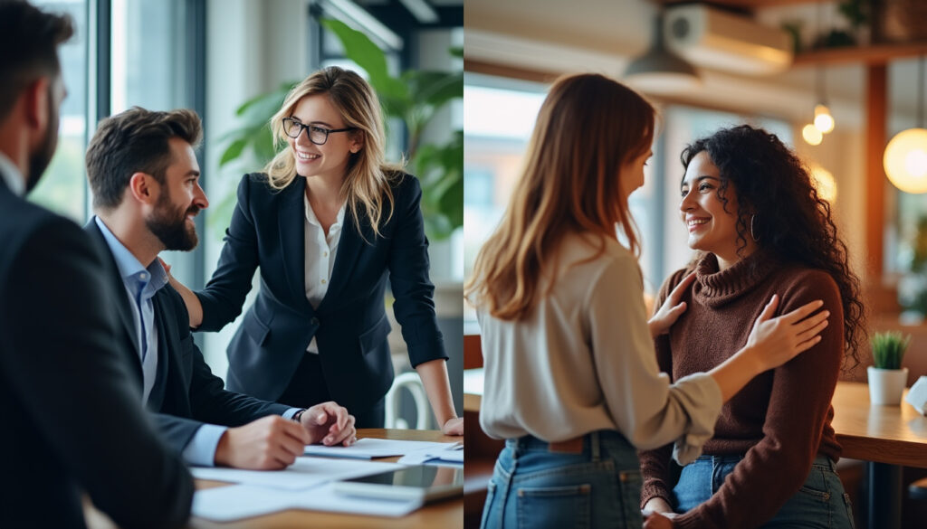 découvrez les différentes significations du geste de toucher l’épaule d’une femme selon le contexte : interprétations sociales, affectives ou culturelles, et conseils pour bien comprendre ce langage corporel.
