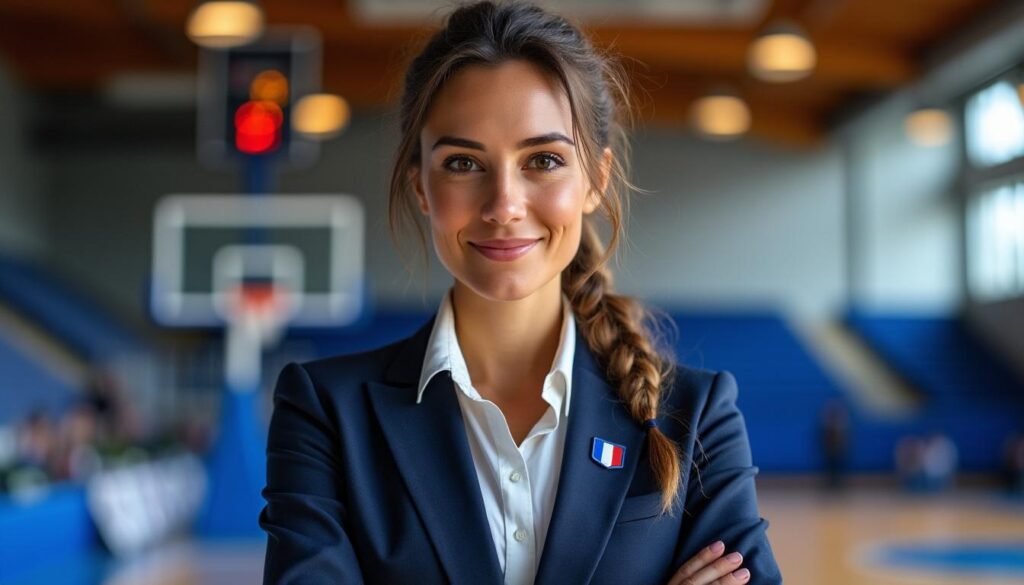 découvrez le portrait inspirant d'élodie de fautereau, une entraîneuse influente du basket français, reconnue pour son engagement et son impact dans le sport.