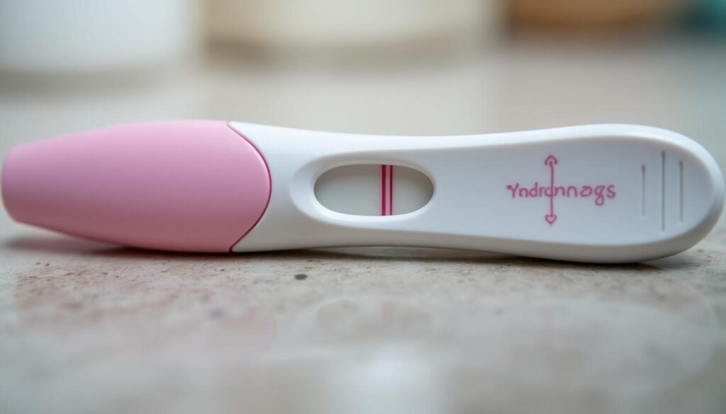 découvrez comment interpréter une ligne très pâle sur un test de grossesse faiblement positif et ce que cela signifie pour votre résultat.